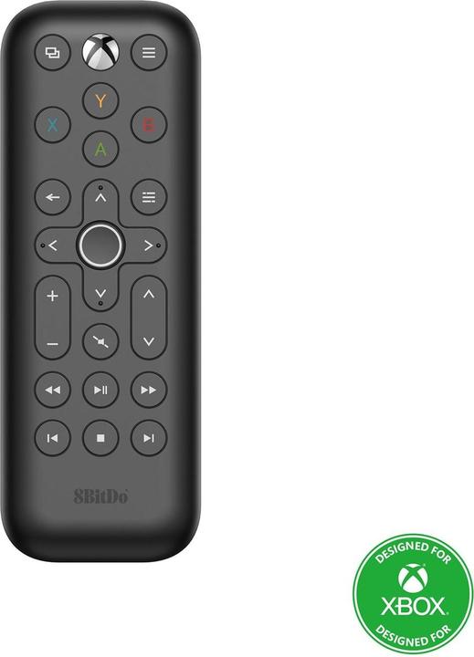 Actual product image 8bitdo Xbox Media Remote Black Ed. (Device-specific remote control, Infrared)