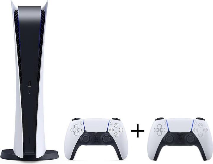Image du produit Sony Playstation 5 Digital + manette sans fil DualSense
