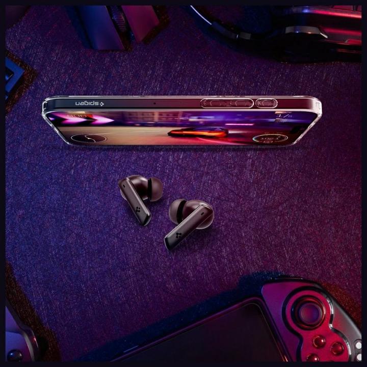 Produktbild Spigen TWS Headphones SA2402 ANC PRO white (ANC, 8 h, Kabellos)