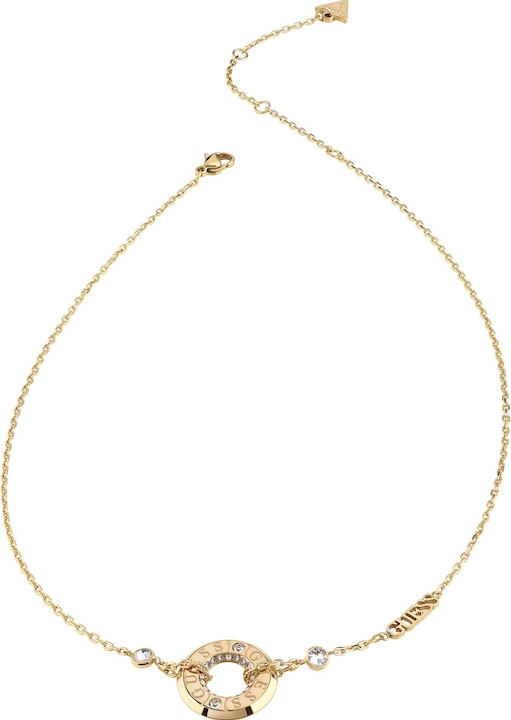 Guess Decent Just JUBN03110JWYGT/U Gold Plated Necklace (Edelstahl, 40.5 cm)