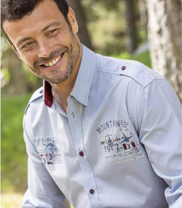 Produktbild Atlas For Men PilotenHemd Mountain Exploration (5XL)