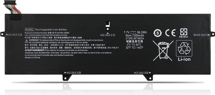 Immagine prodotto HP ASSY-BATT 4C 56Wh 3.75Ah LI BL (4 Celle, 7000 mAh)
