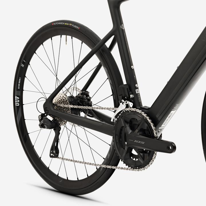 Produktbild Van rysel E-Rennrad Carbon E-EDR CF Mahle X20 Shimano 105 Di2 grün