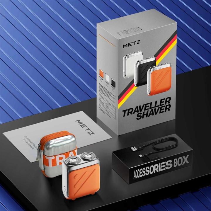 Produktbild Metz Razor MZXZ021 Traveller Rasierer, Weiss.