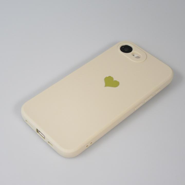 Image du produit PhoneLook Coque Silicone Mat Coeur doré (Apple iPhone 16e)