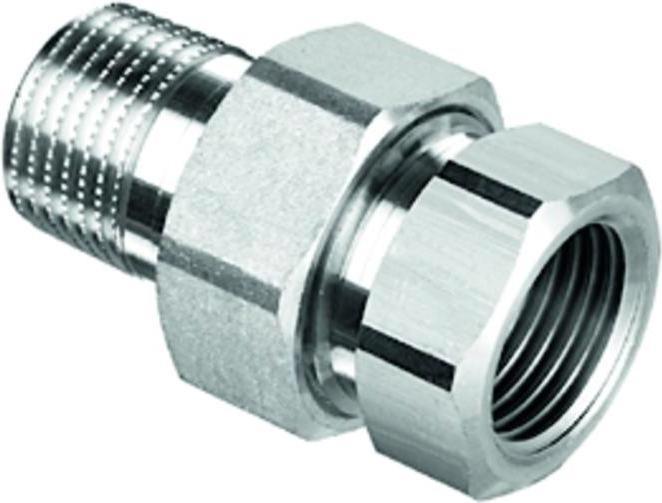 Schell Heizkörperverschraubung 10 bar, Durchgang messing, 1 1/4Zoll