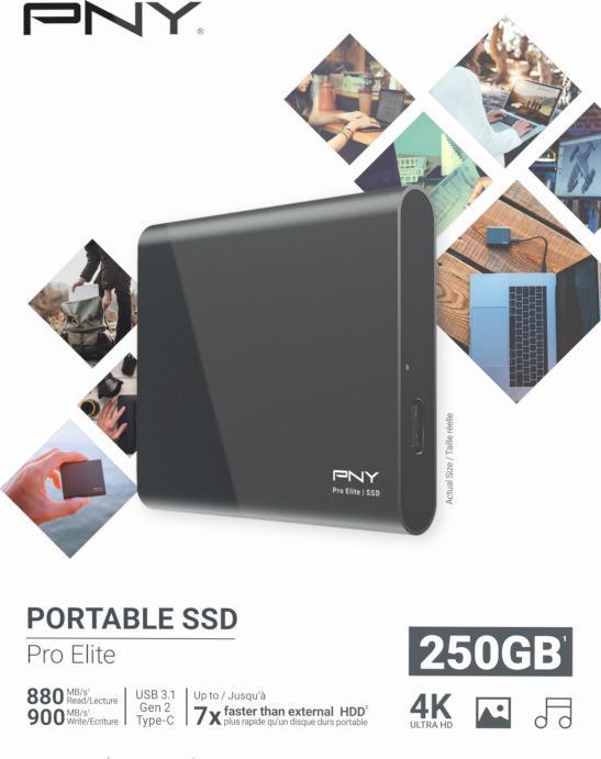 Productafbeelding PNY Pro Elite (0.25 TB)