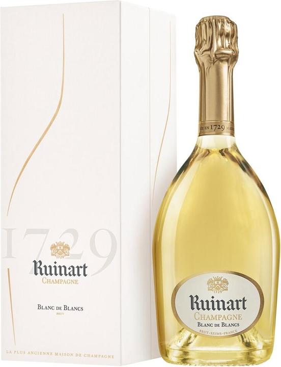 Actual product image Ruinart Blanc de Blancs Champagne Second Skin with 0.75 litres and 12.5 % vol. (1 x 75 cl)