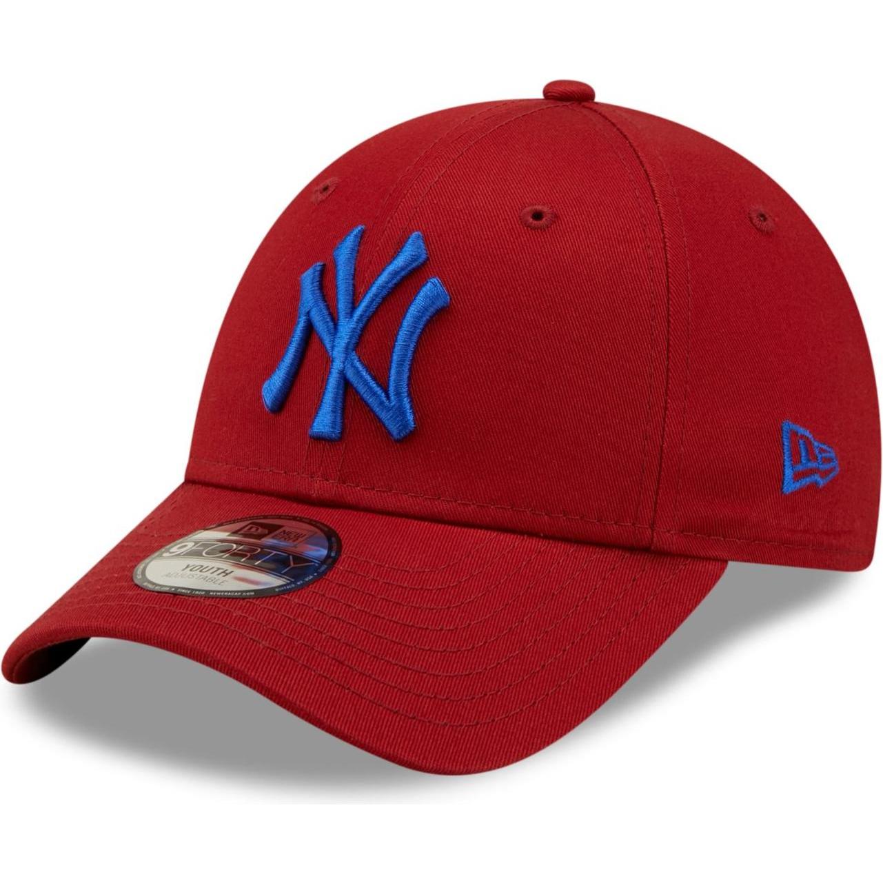 New Era, Jungen, Cap, 9Forty Kinder Cap - New York Yankees rot - Youth, Rot, (55, 56, 54 C)