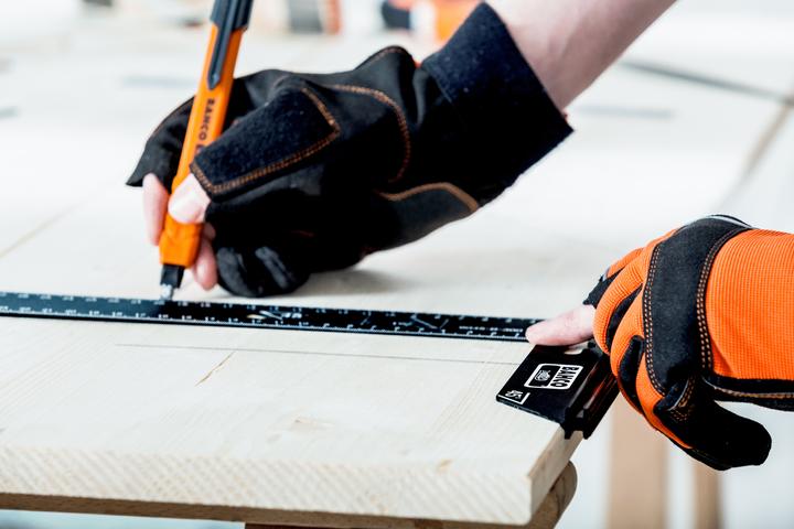 Produktbild Bahco Präzisionswinkel mit Stahlblatt 400 mm