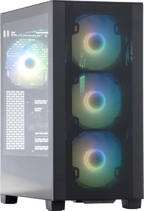 Actual product image Blackstorm 9070XT Gaming PC with R7 7800X3D (32 GB, AMD Ryzen 7 7800X3D, Radeon RX 9070 XT)