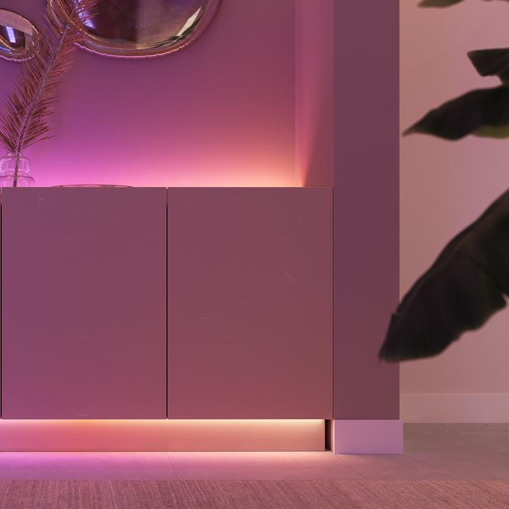 Actual product image Philips Hue Flux Gradient Lightstrip (RGBW, 1000 cm, Indoor)