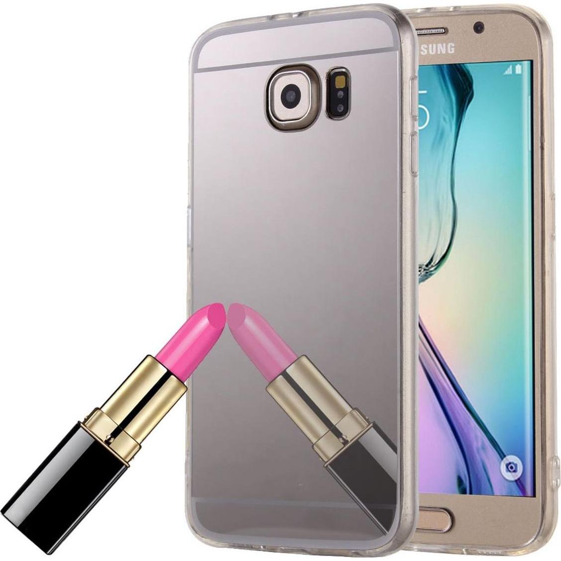 Thumbnail - König Design Handyhülle für Samsung Galaxy S6 Schutzcase Backcover Bumper Etuis Rahmen Silber (Samsung Galaxy S6), Smart...