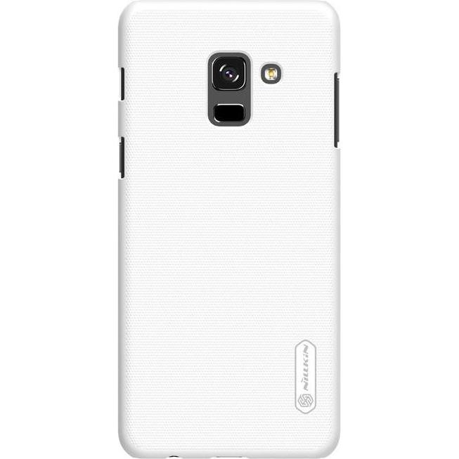 Nillkin Super Frosted Shield Series (Samsung Galaxy A8 (2018)), Smartphone Hülle, Weiss
