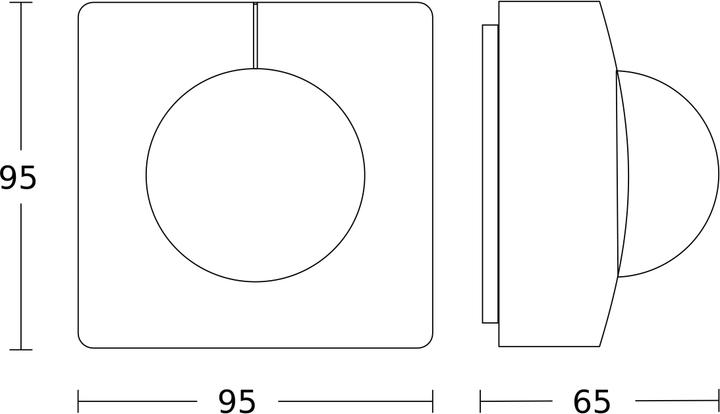 Produktbild Steinel Infrarotsensor IS 3360 MX KNX (18 m)