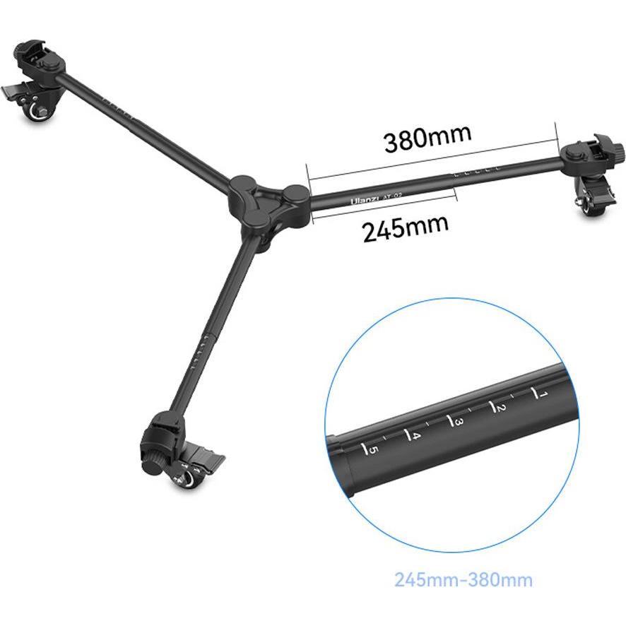 Thumbnail - Ulanzi AT 02 Portable Tripod Roller Baseplate, Stativ