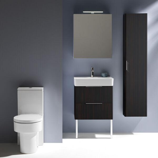 Thumbnail - Laufen, Waschbecken, Waschtisch VAL 600x420mm m ÜL 1 HL-Ausf. weiss matt (420 mm, 600 mm)