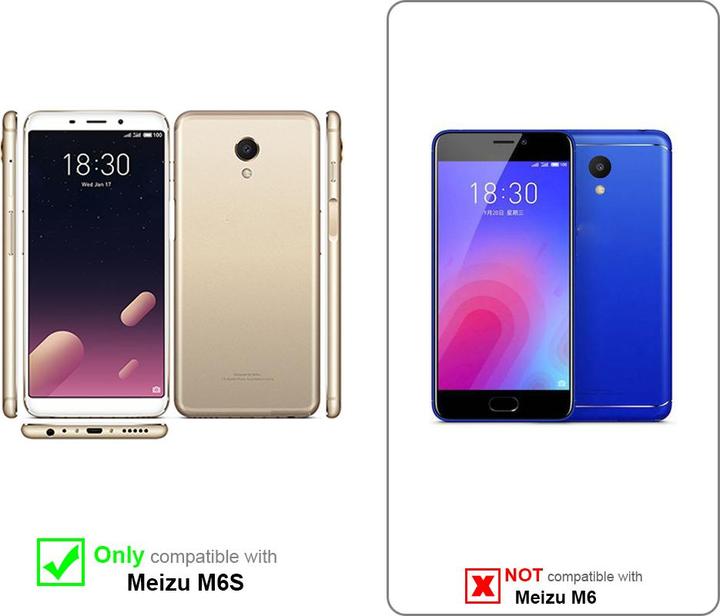 Image du produit Cadorabo Coque pour MEIZU M6S universel avec Clip (Meizu M6s)