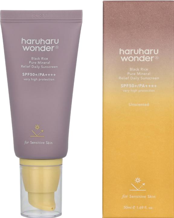 Immagine prodotto Haruharu Wonder Riso nero minerale puro (Crema solare, SPF 50+, 50 ml)