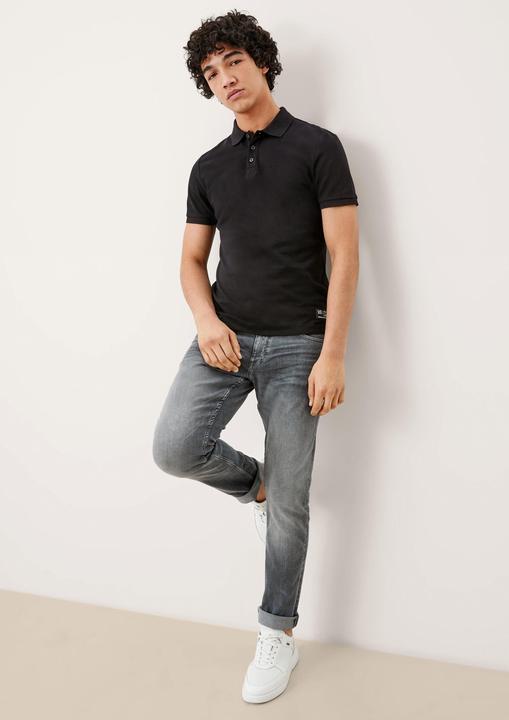 Produktbild S.Oliver Polo-Shirt Klassisches Poloshirt (S)