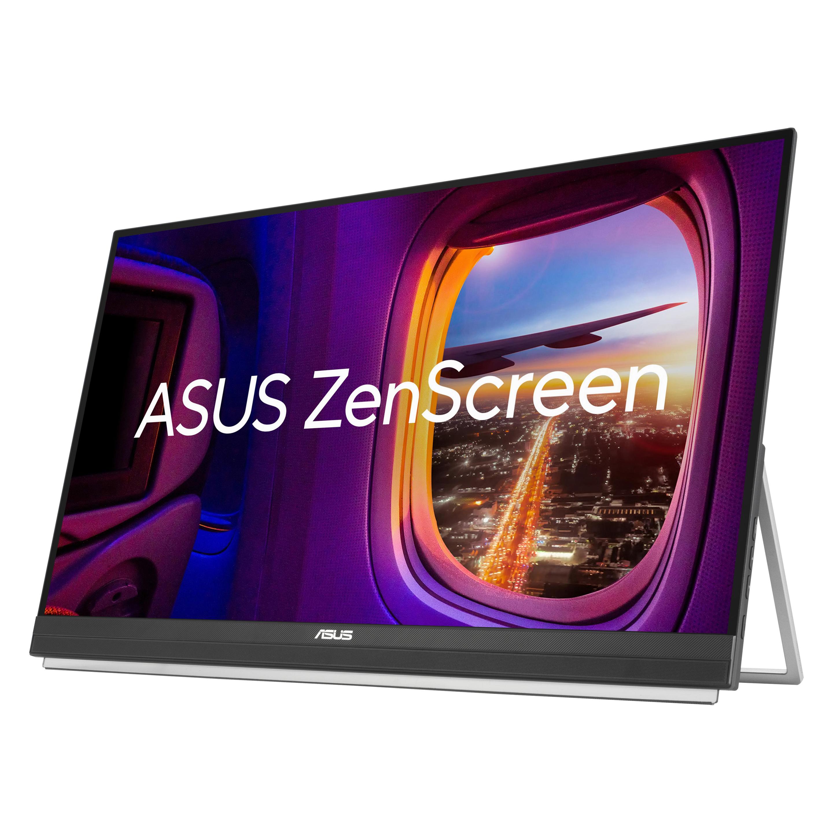 ASUS ZenScreen MB27ACF 68.58cm (16:9) WQHD (2560 x 1440 Pixel, 27"), Monitor, Schwarz