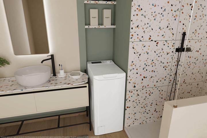 Actual product image Candy TCA483D2-S (8 kg, Downwards)