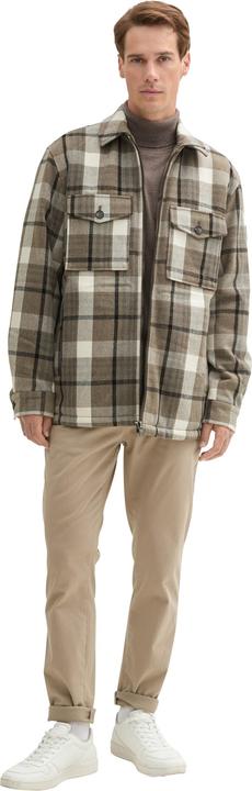 Actual product image Tom Tailor Flannel Check Jacket with Chest Pockets (M)