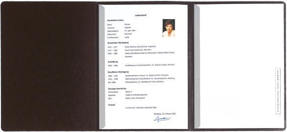 Produktbild Exacompta Bewerbungsmappe (A4, 1 x)