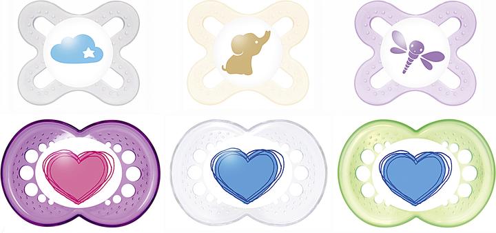 Actual product image MAM Start silicone pacifier 2 pieces (6 x)