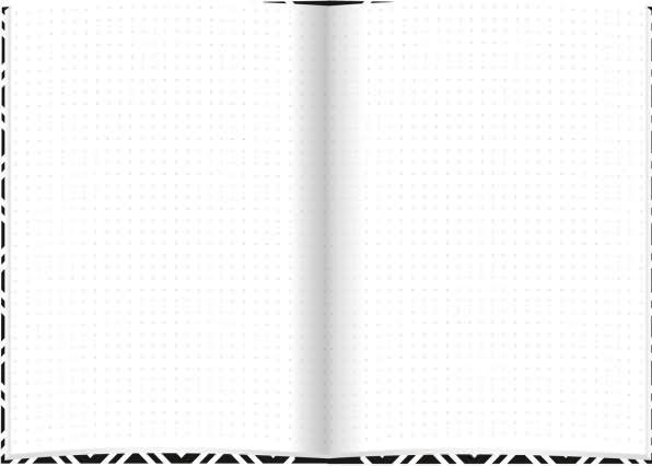 Produktbild Rnk Verlag Notizbuch "Black & White Rhombus", DIN A5, dotted (A5, Gepunktet, Harter Einband)