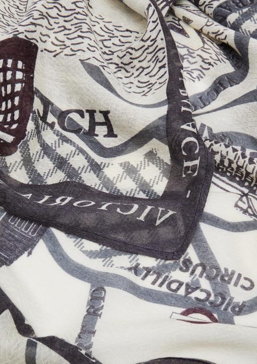 Immagine prodotto Comma Tuch Gemusterter Schal aus Baumwoll-Modalmix