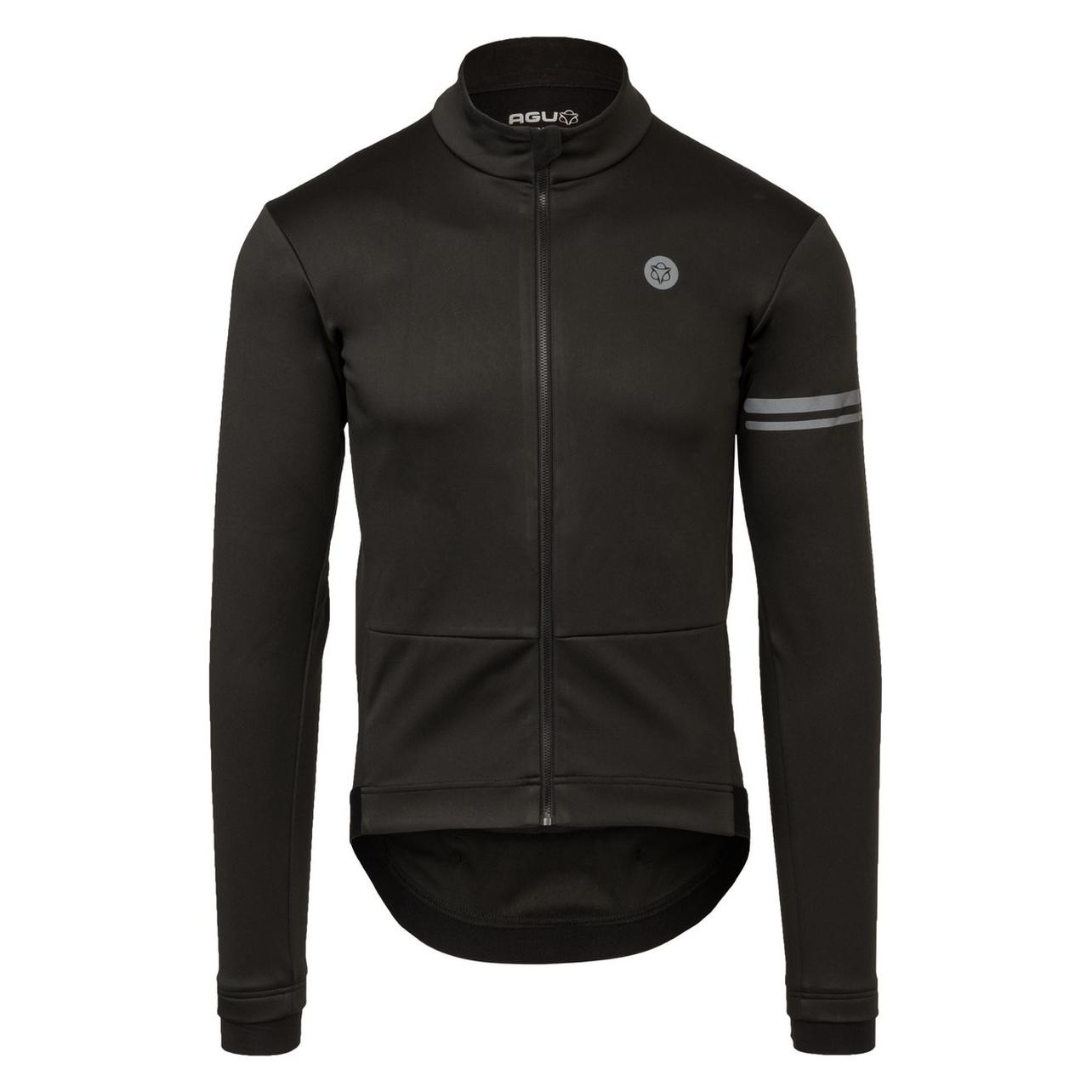 Agu, Mannen, Fietsjassen, Winter Jack Ii Performance Heren - Zwart - Xxl (Xxl), Zwart, Xxl