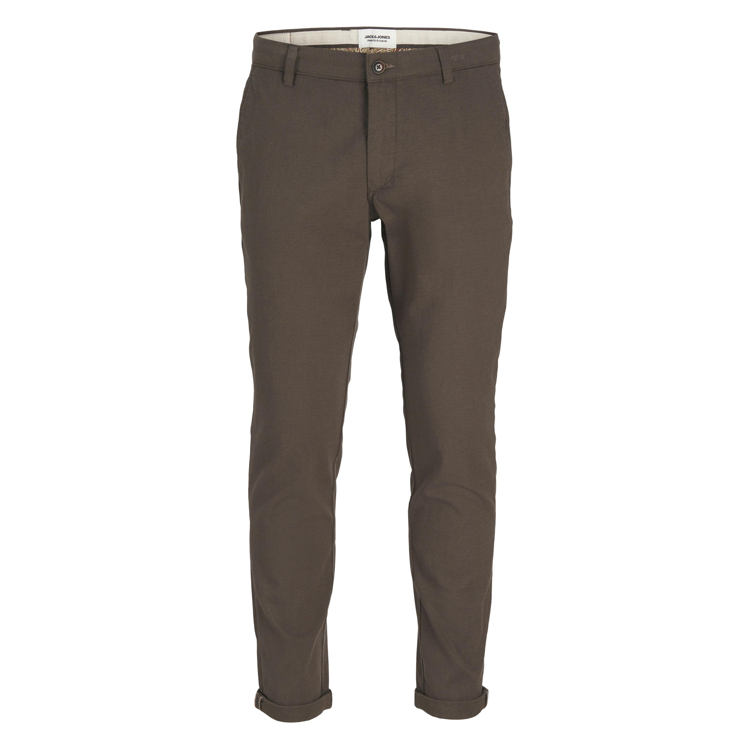 Jack & Jones, Herren, Hosen, Slim Fit Chino Hose Chino Hose, Braun, (W31/L34)