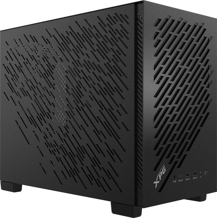 Actual product image Adata Geh XPG VALOR AIR NANO (ITX) Midi Tower schwarz retail (mATX, Mini-ITX)