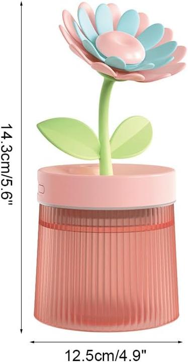 Actual product image Mioyoow Mini Luftbefeuchter in Blumenform