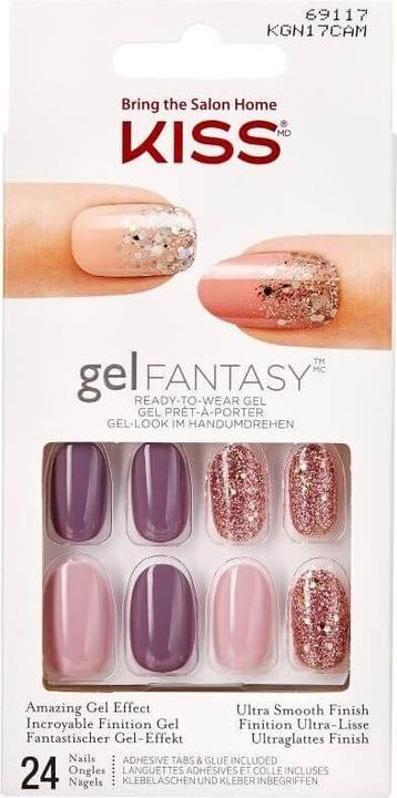 KISS Gel nails 69117 Gel Fantasy (Nails) 24 pcs (Artificial nails)