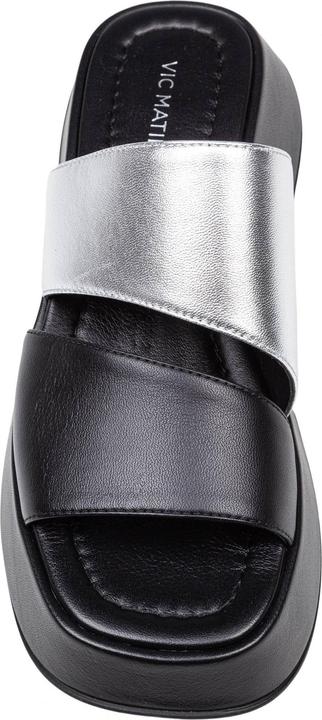 Produktbild Vic Matie mini yoko sandal in black and silver leather (37)