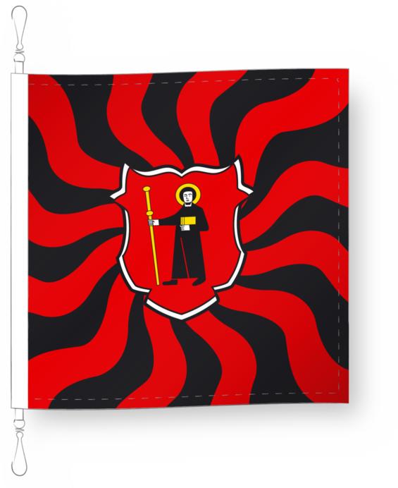 Actual product image Alpenfahnen Glarus (50 x 50 cm)