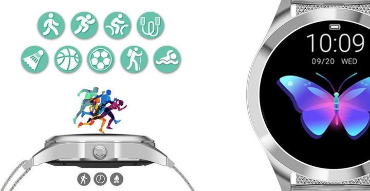 Actual product image Gino Rossi SW017-7, silver colour (38 mm)