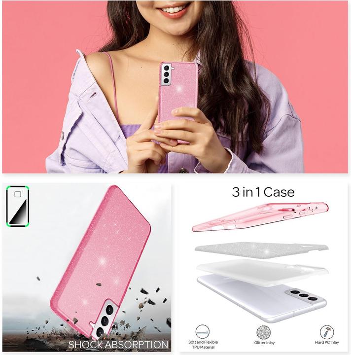 Immagine prodotto Nalia Custodia per cellulare (Samsung Galaxy S21+)