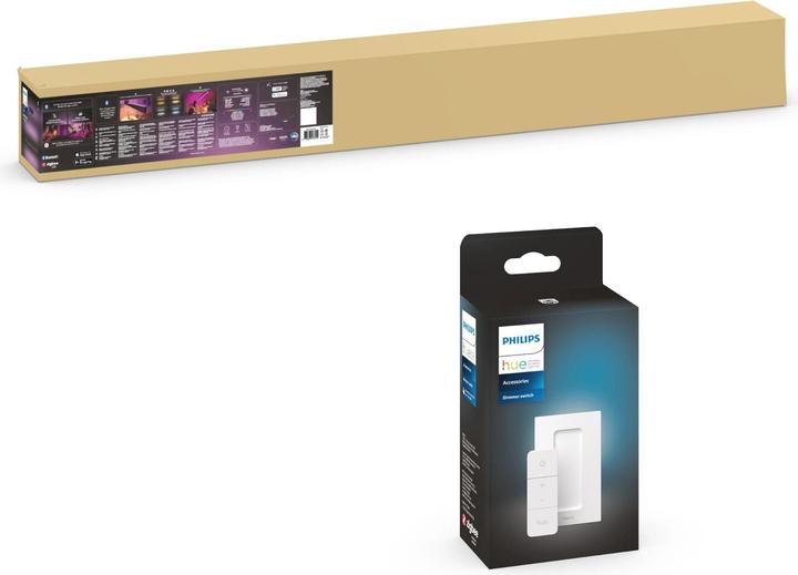 Produktbild Philips Hue White Col. Amb. Ensis Pendelleuchte Schwarz und (5500 lm)