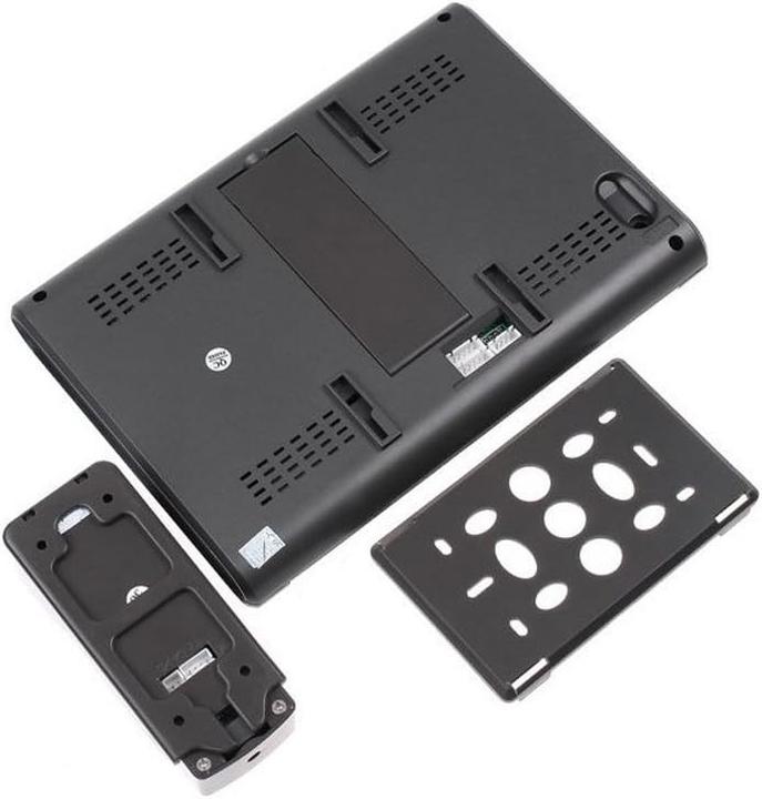 Actual product image PNI SilverCloud House 715 video intercom system, 7-inch LCD screen, outdoor camera, night vision