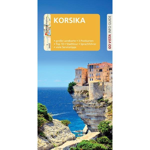 GO VISTA: Reiseführer Korsika, Landkarte