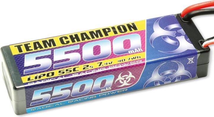 Actual product image Pichler Lipo Pack Team Champion 5500 mAh 7.4V 55C (Deans T) (7.40 V, 5500 mAh)