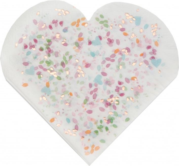 Image du produit Santex Servietten Blumen, 20 Stk. (20 pcs)