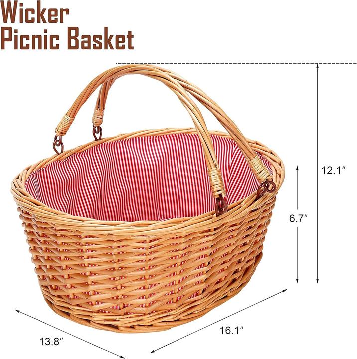 Actual product image TwentyNext Picknickkorb mit klappbaren Griffen