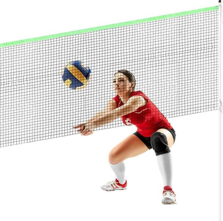 Enero Rinkinys Volleybal Badminton Netpalen 609 x 220 cm