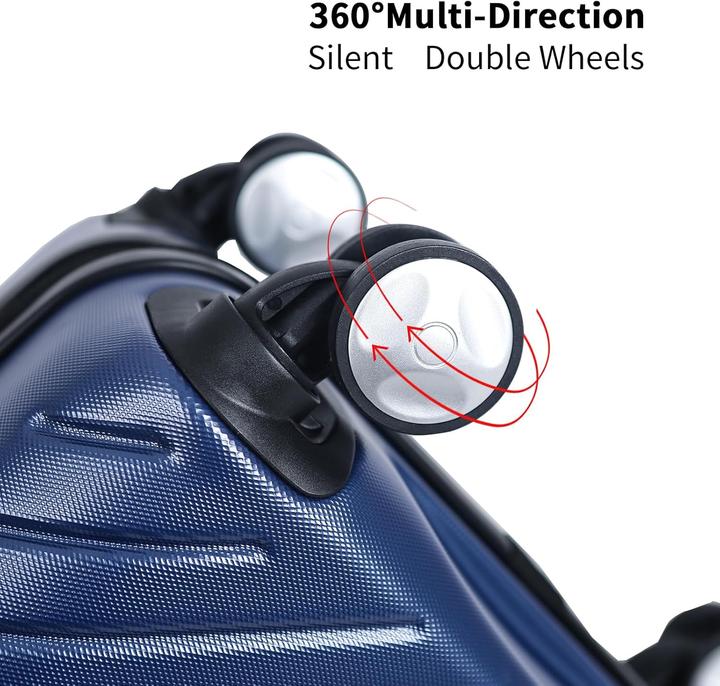 Actual product image Cooleben Newcom Handgepäckkoffer mit TSA-Schloss (50L) (50 l)