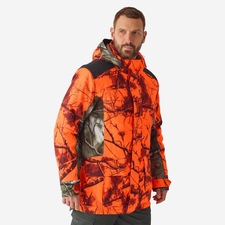 Image du produit Solognac Veste de chasse 3 en 1 battue et chasse à l'approche imperméable polyester
