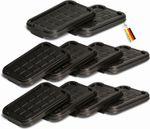 Actual product image Novaliv 10x Ersatzdeckel 2 Liter mit Clipverschluss 19x14 cm Antrazit (19 x 14 cm, 2 l)